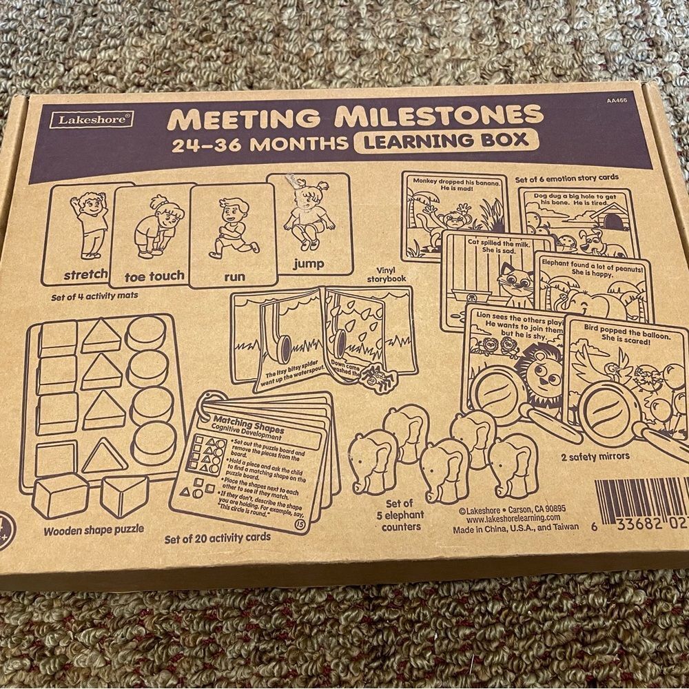 Lakeshore Educational Learning Box 24-36 months
